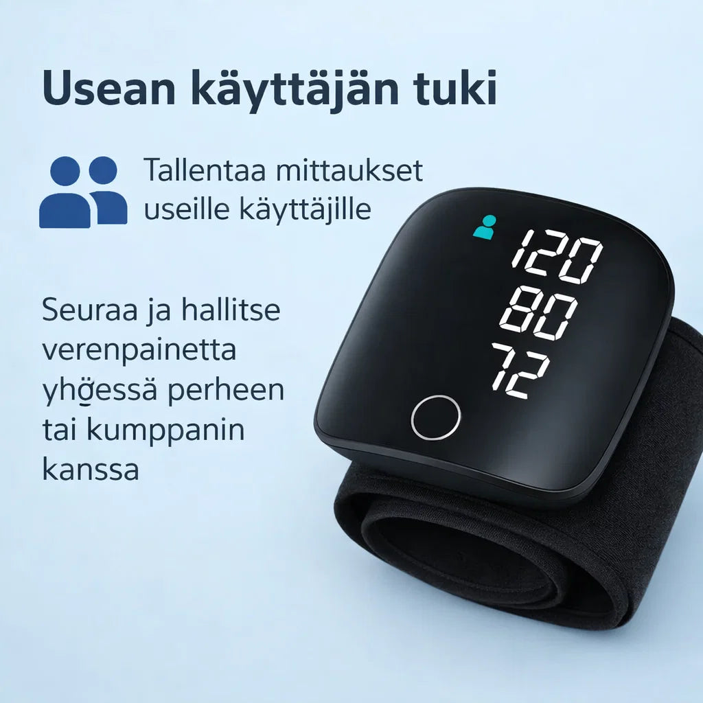 TerveMittari – Verenpaine hallintaan sekunneissa