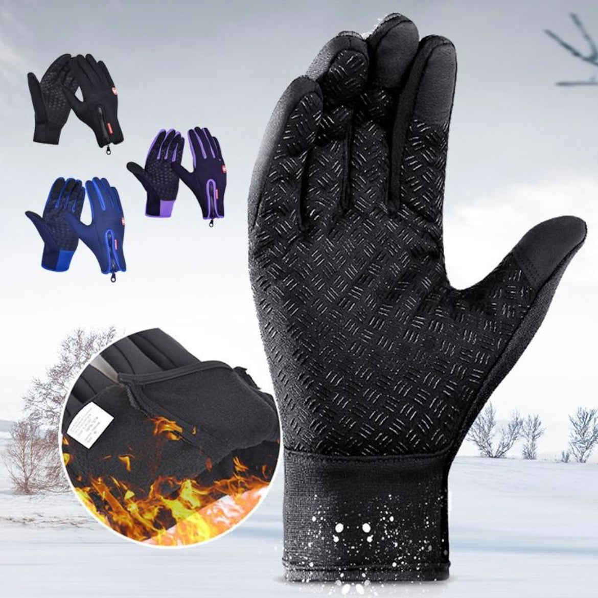 TalviKäsi – Lämpimät ja tuulenpitävät talvihanskat jopa –30°C