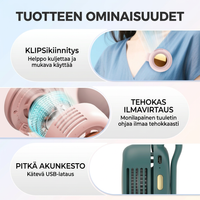 ViileysTuuli — Viileä olo koko päivän, kädet vapaina