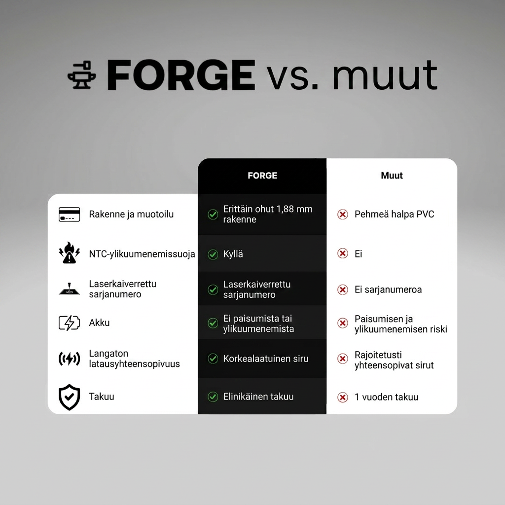 The Forge — Löydä lompakkosi aina