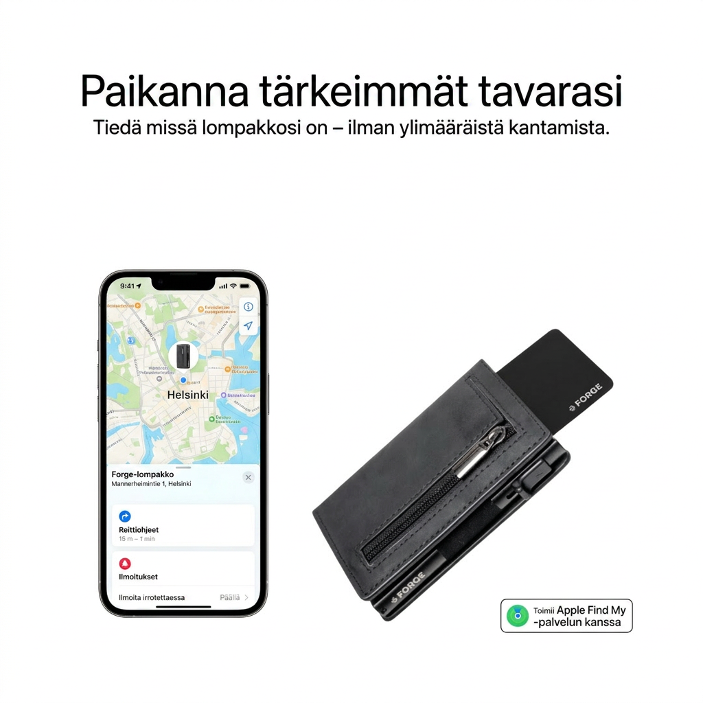 The Forge — Löydä lompakkosi aina