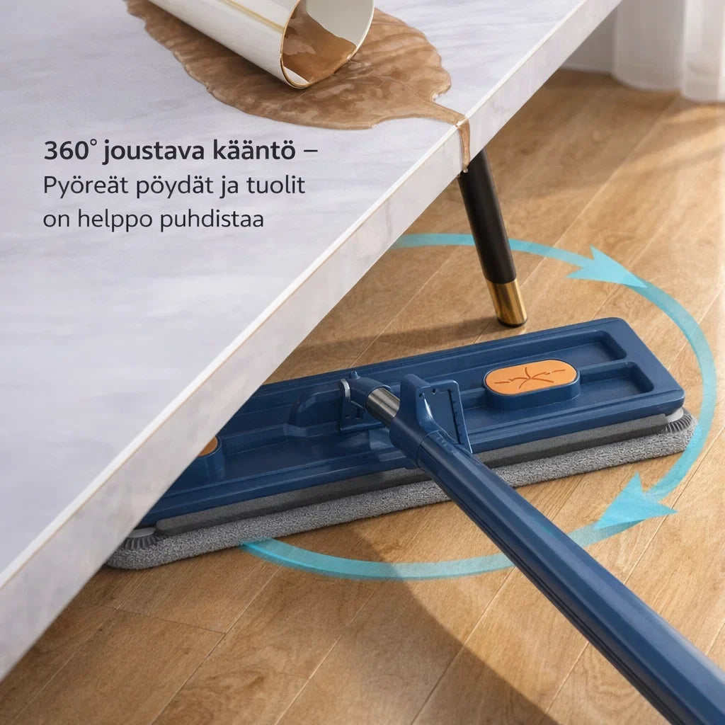 HelppoMoppi – 3-in-1 siivousmoppi arkea helpottamaan