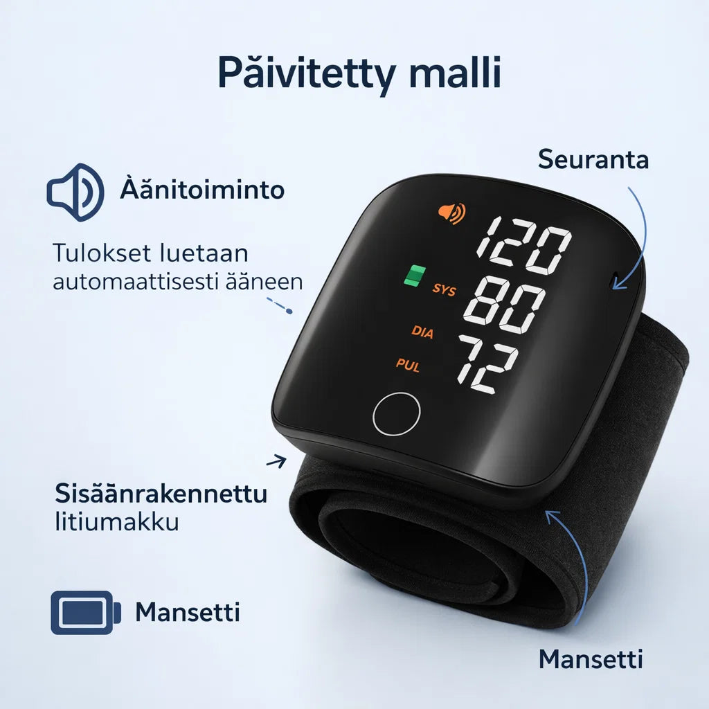 TerveMittari – Verenpaine hallintaan sekunneissa