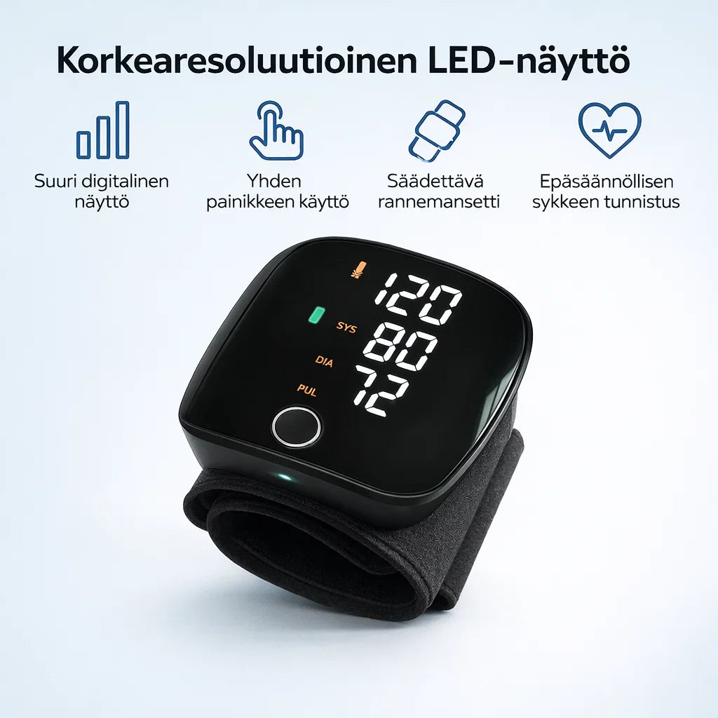 TerveMittari – Verenpaine hallintaan sekunneissa